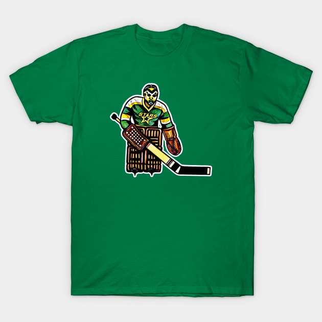 Coleco Table Hockey Goalie -Dallas Stars T-Shirt by mafmove